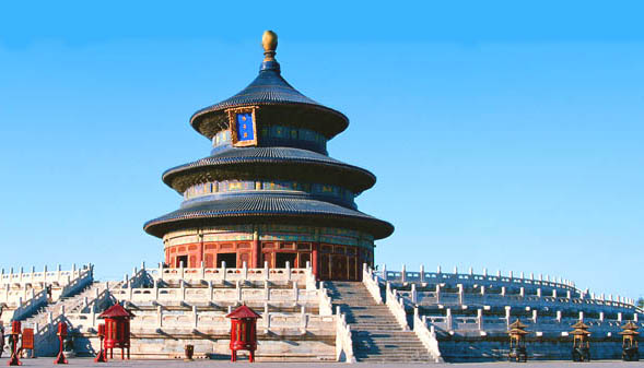 Beijing in China - The temple of Heaven