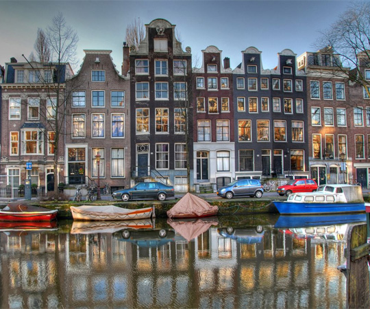 Amsterdam in Netherlands - General view
