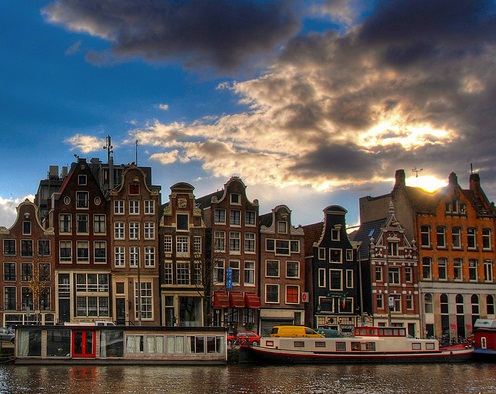 Amsterdam in Netherlands - Majestic structure