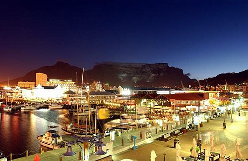 Cape Town in South Africa - Night view