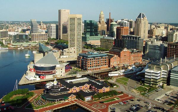 Baltimore - Aerial view