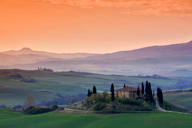 Tuscany in Italy - Beautiful landscape