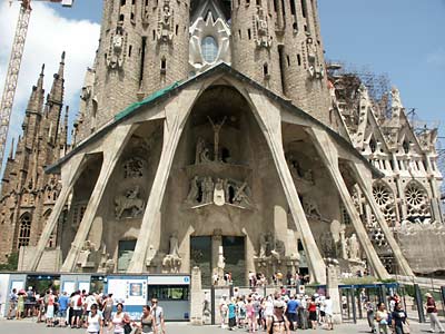 Barcelona in Spain - Sagrada Familia