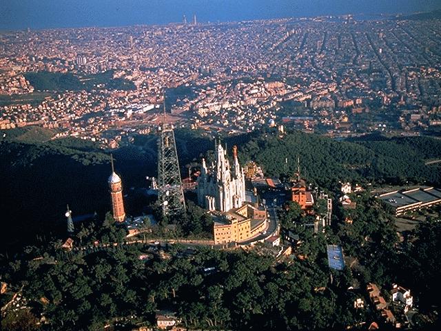 Barcelona in Spain - Tibidabo