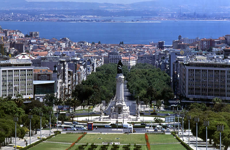 Lisbon in Portugal - City view