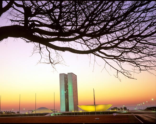 Brasilia in Brazil - Congress Building
