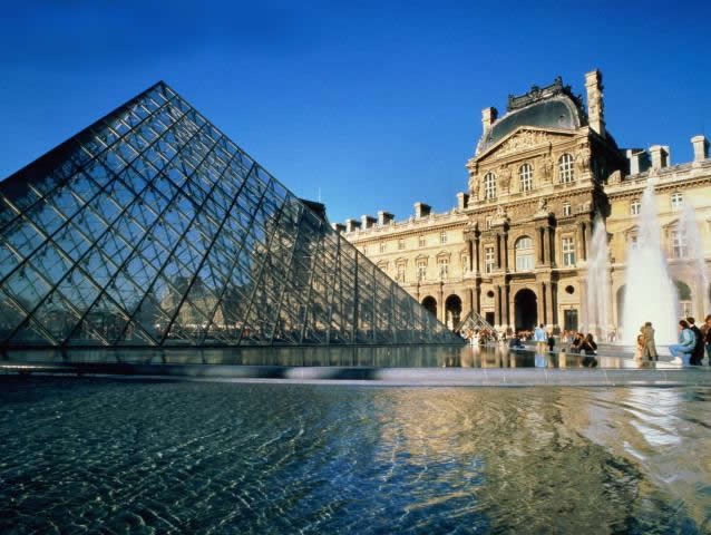 Paris in France - Louvre