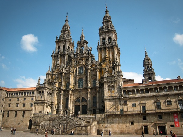 Santiago de Compostela Cathedral in Spain - Beautiful cathedral