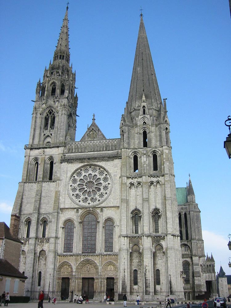Chartres Cathedral - Facade