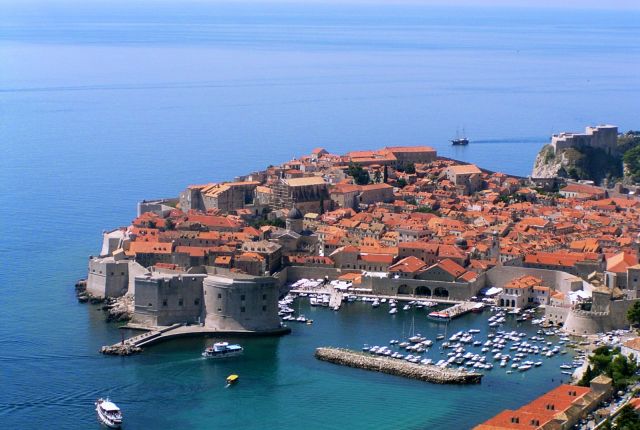 Dubrovnik in Croatia - General view