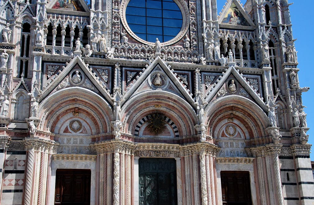 Siena Cathedral - Facade details