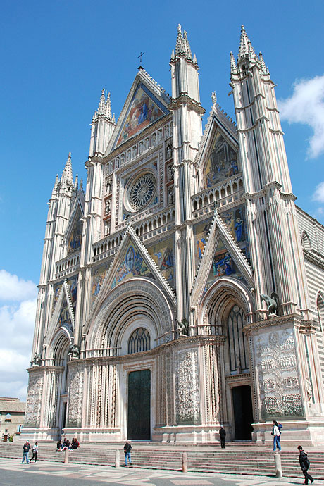 Orvieto Cathedral - Facade of Orvieto Cathedral 