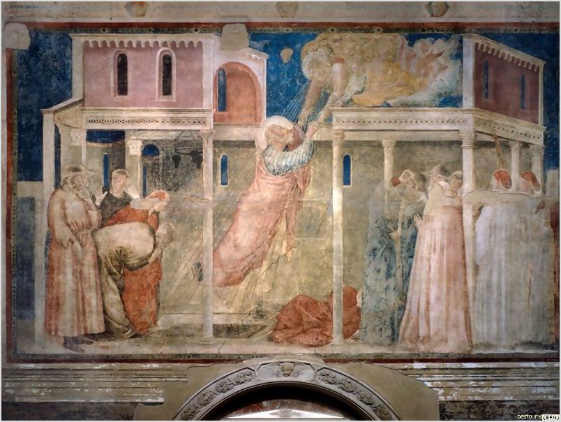 Images Basilica Santa Croce Giotto fresco 6549