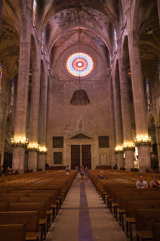 La Seu Palma Cathedral - Inside view