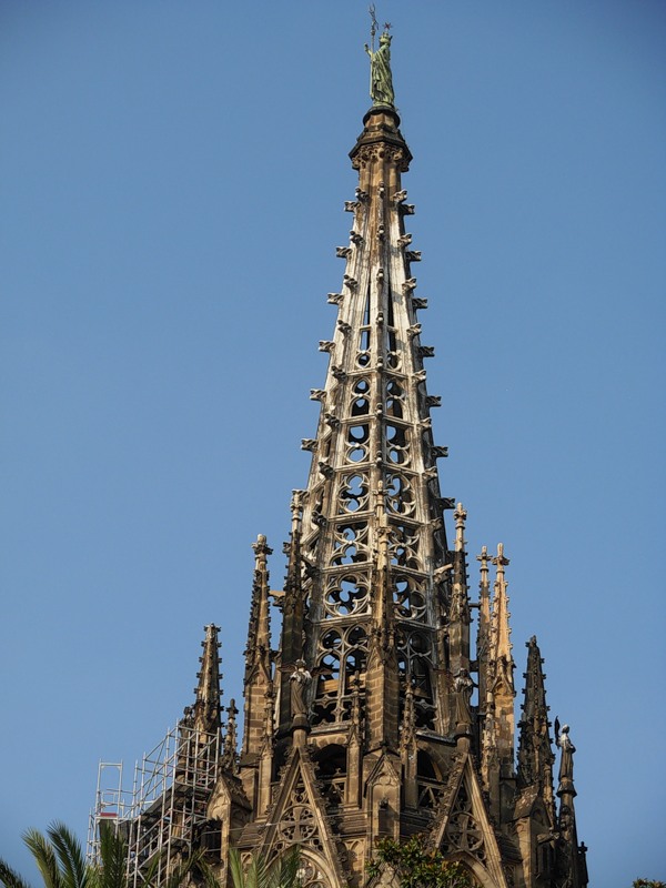 Barcelona Cathedral - Cathedral Tower view