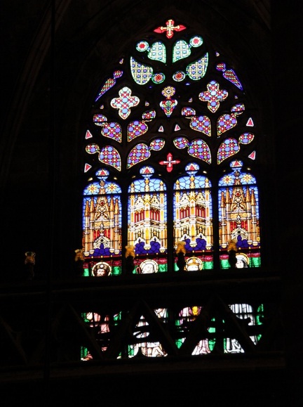 Barcelona Cathedral - Stained glass