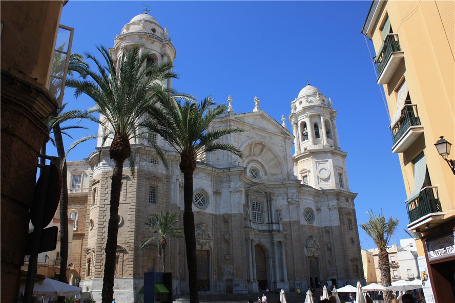 Cadiz Cathedral - Exterior view