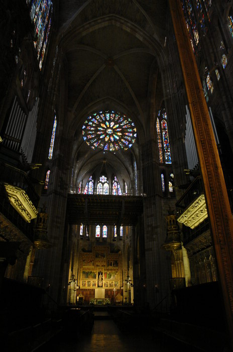 Leon Cathedral - Interior view