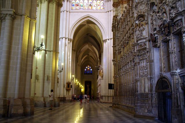 Cathedral of Toledo - Interior view