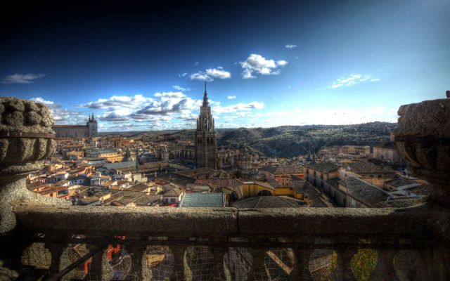 Cathedral of Toledo - Toledo panorama