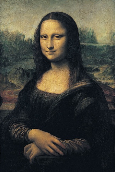 Louvre Museum in Paris France Mona Lisa by Leonardo da Vinci