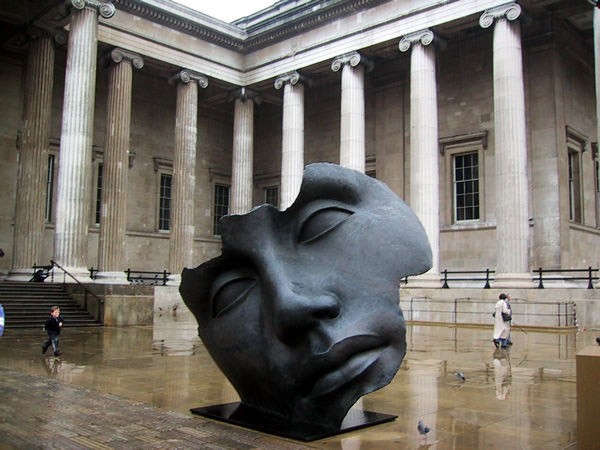 The British Museum in London - Exterior view