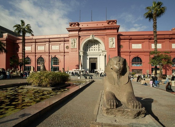 Egyptian Museum in Cairo - General view
