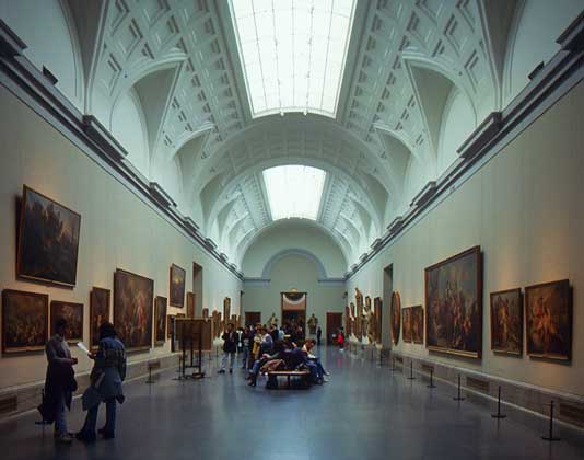 Museo del Prado in Madrid - Interior view