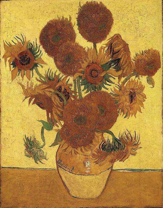 National Gallery of London - Sunflowers by Vincent Van Gogh
