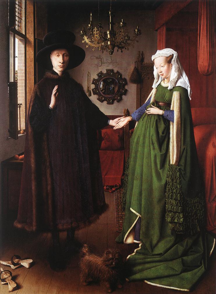 National Gallery of London - The Arnolfini Portrait by Jan van Eyck