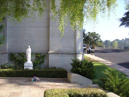 Forest Lawn Memorial Park in Los Angeles, USA - Cemetery view