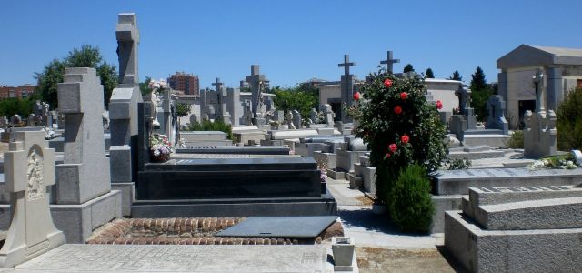 Almudena Cemetery in Madrid, Spain - Cemetery view