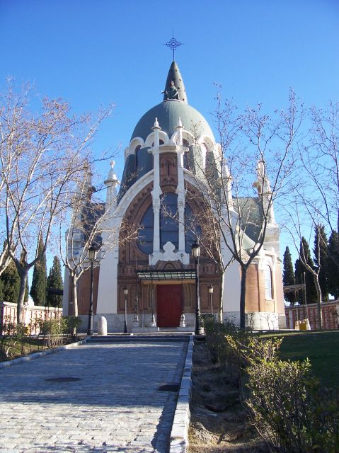 Almudena Cemetery in Madrid, Spain - Chapel at Almudena Cemetery
