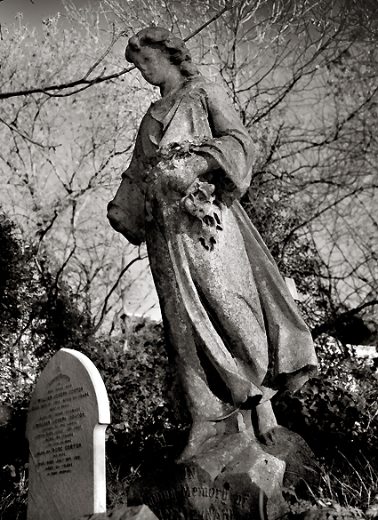 Highgate Cemetery in London, UK - Funerary architecture