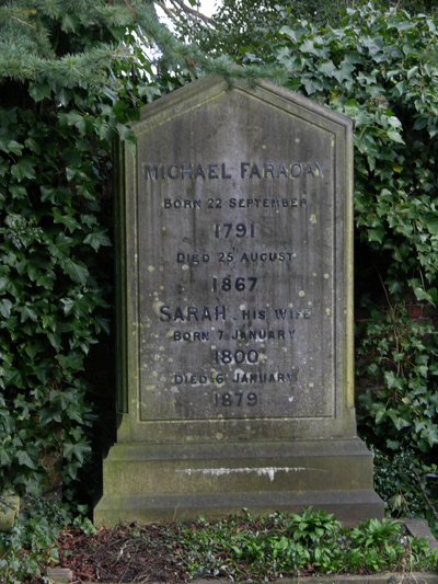 Highgate Cemetery in London, UK - Michael Faraday