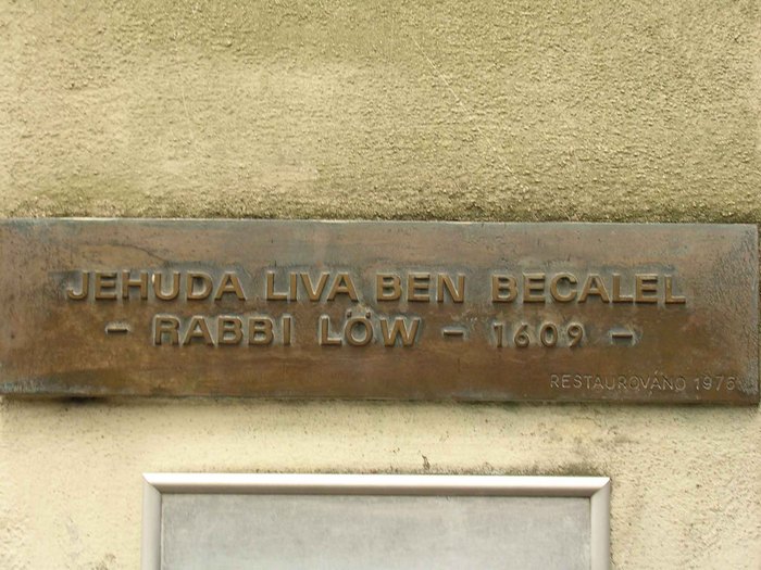 Old Jewish Cemetery in Prague, Czech Republic - Rabbi Loew grave
