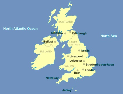 United Kingdom - Map of United Kingdom
