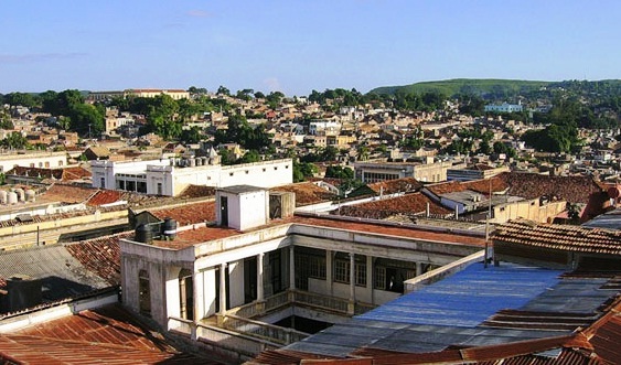 Santiago de Cuba - Aerial view