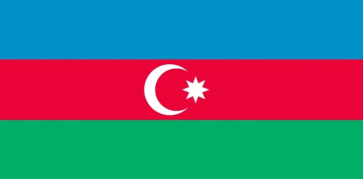 Azerbaijan - Flag of Azerbaijan