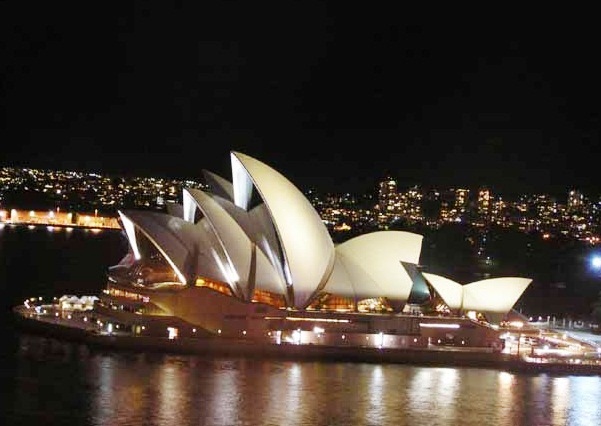 The Sydney Opera House - Night view