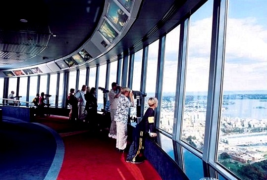 Sydney Tower - Interior view