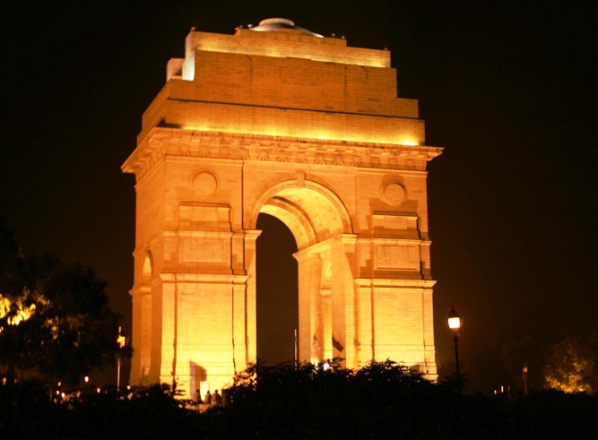 India Gate - Night view 