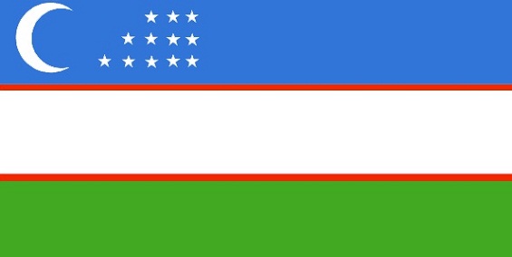 Uzbekistan - Flag of Uzbekistan