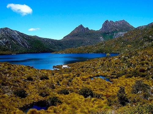 Tasmania in Australia - Panoramic landscape