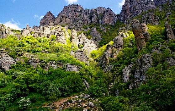 The Demerdzhi Mount, Ghost Valley - Fabulous view