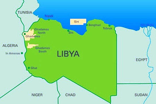 Libya - Map of Libya