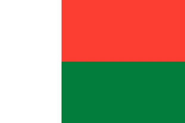 Madagascar - Flag of Madagascar