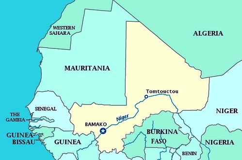 Mali - Map of Mali