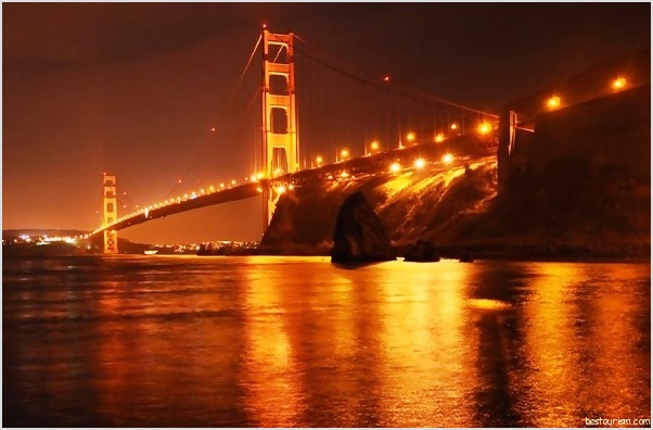 golden gate bridge pictures at night. Golden Gate Bridge
