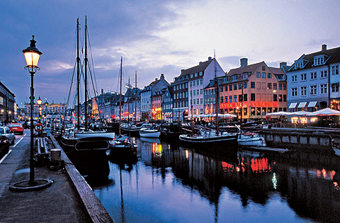 Copenhagen - Copenhagen night view